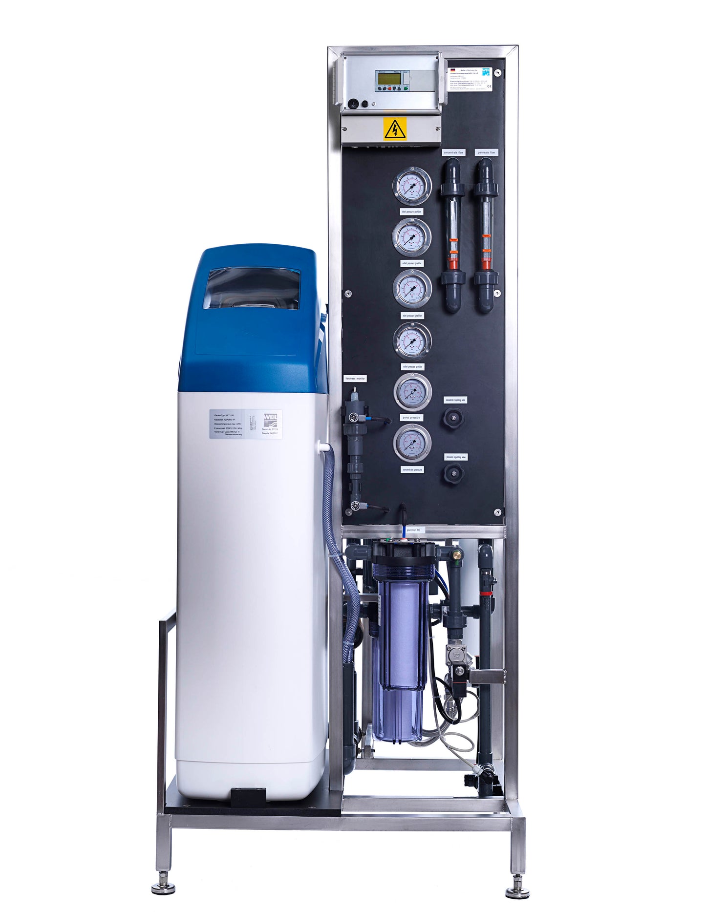 Umkehrosmose Kombianlage WRO 100 LE – 500 LE